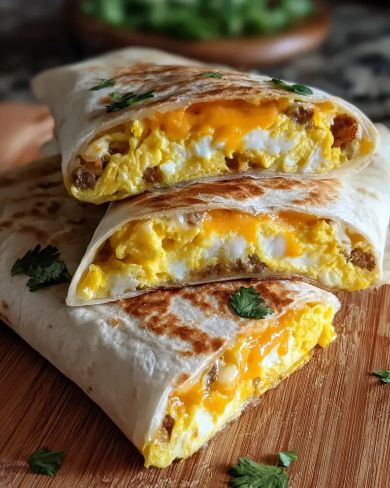Crunchwraps with Eggs & Cheddar: A Delicious Breakfast Delight
