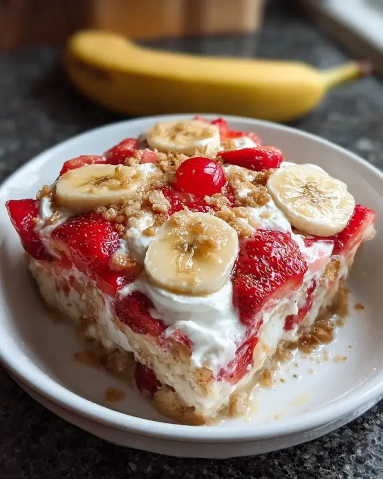 Banana Split Dump Cake: A Delightfully Easy Dessert!