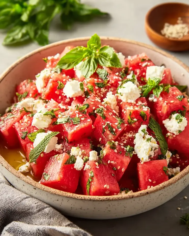 Watermelon Feta Salad