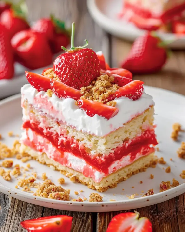 Strawberry Poke Cake