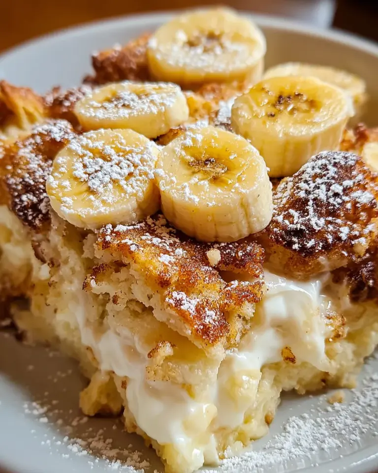Banana Cream Cheese Cobbler