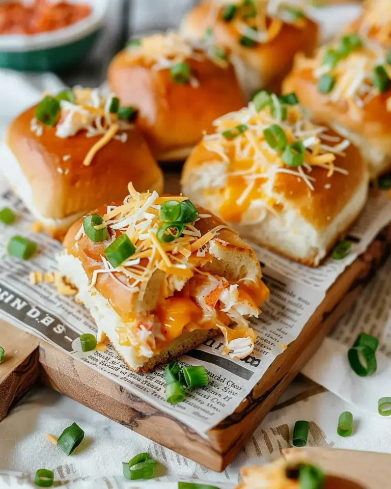 Crab Rangoon Sliders (Tiktok Recipe)