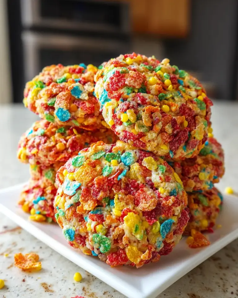 Fruity Pebbles Cookies: A Colorful Treat You’ll Love!