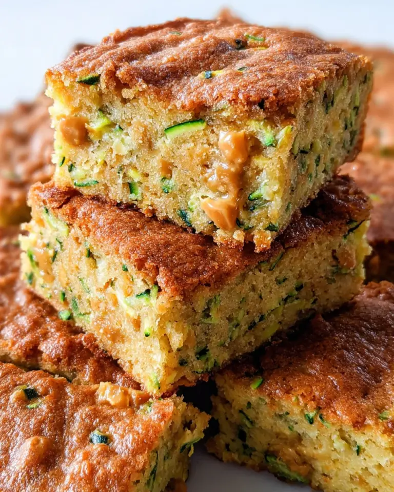 Butterscotch Zucchini Bars