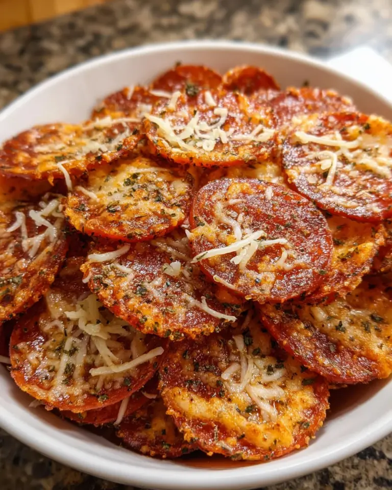 Air Fryer Pepperoni Pizza Chips: A Crunchy Delight!