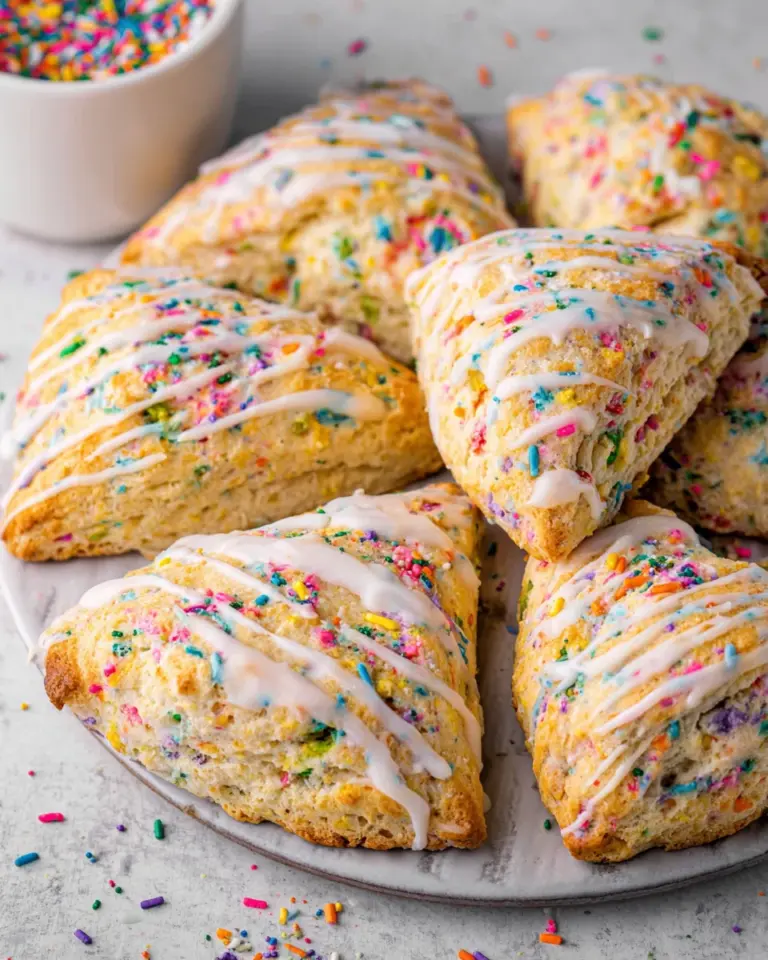 Funfetti Cake Mix Scones: Bake a Sweet Surprise Today!