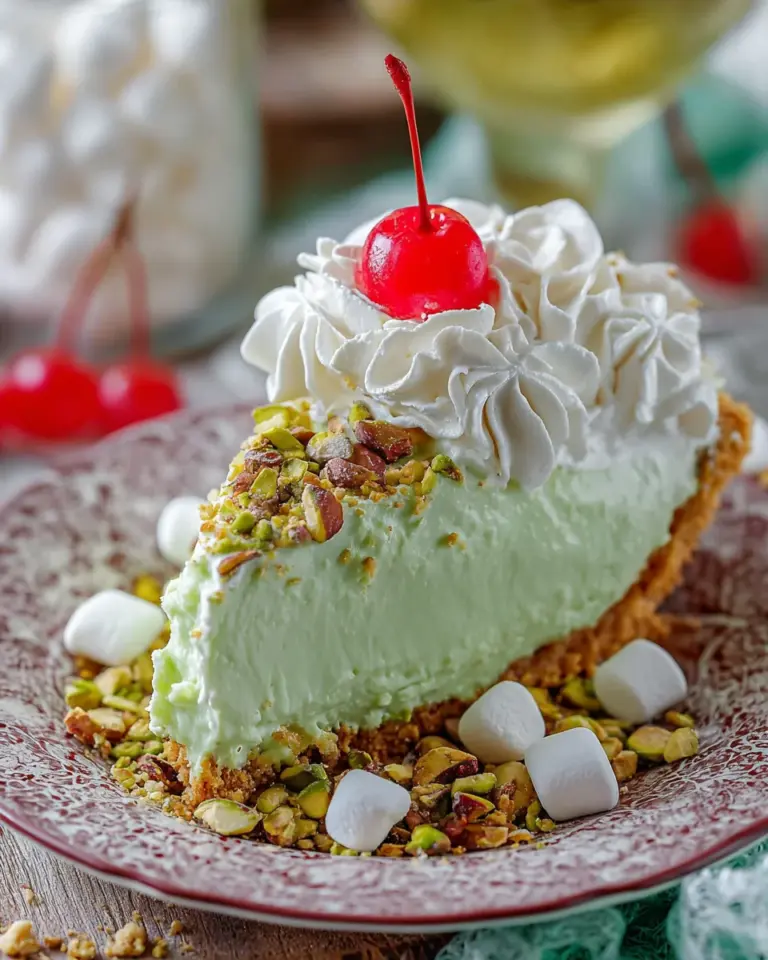Easy Pistachio Pie