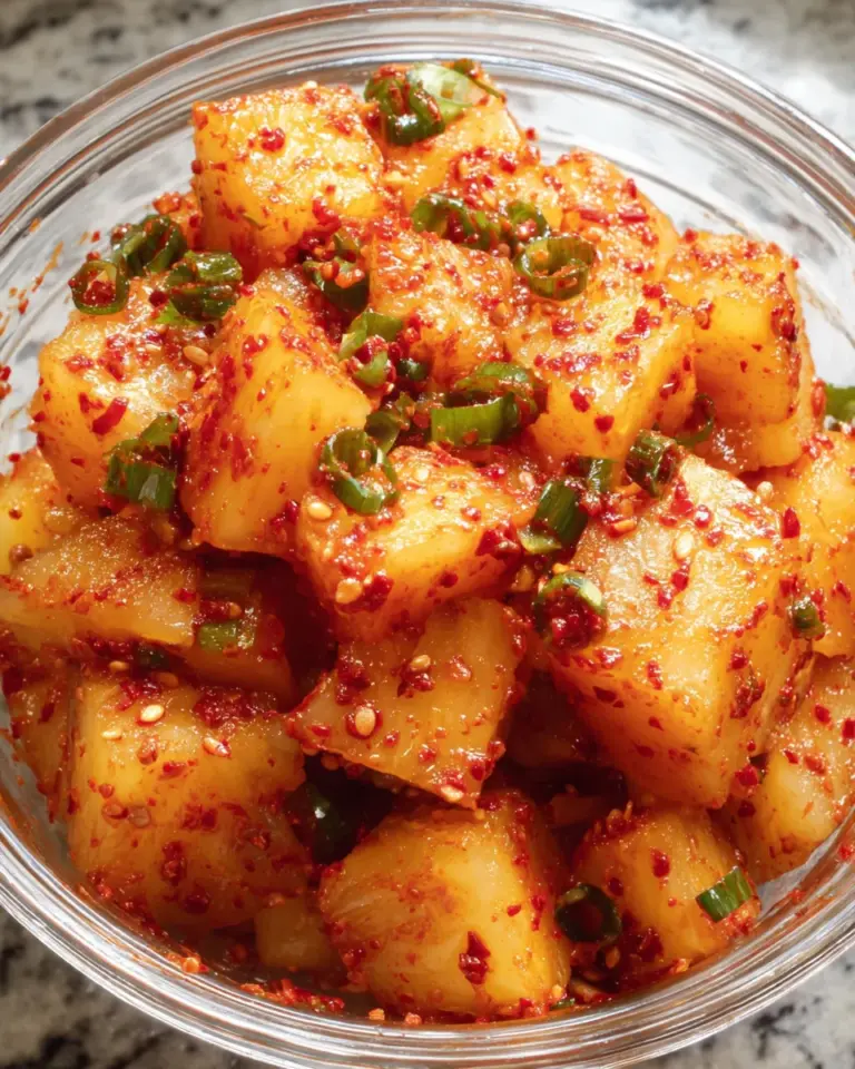 Spicy Pineapple Kimchi Marinade