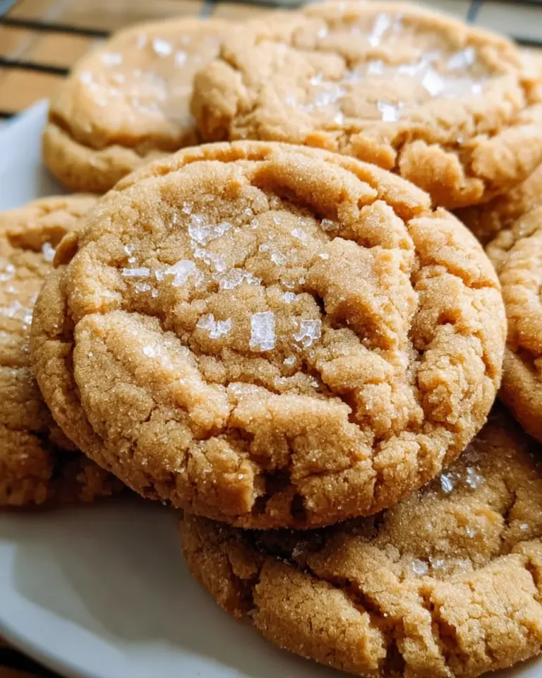 Sourdough Peanut Butter Cookies