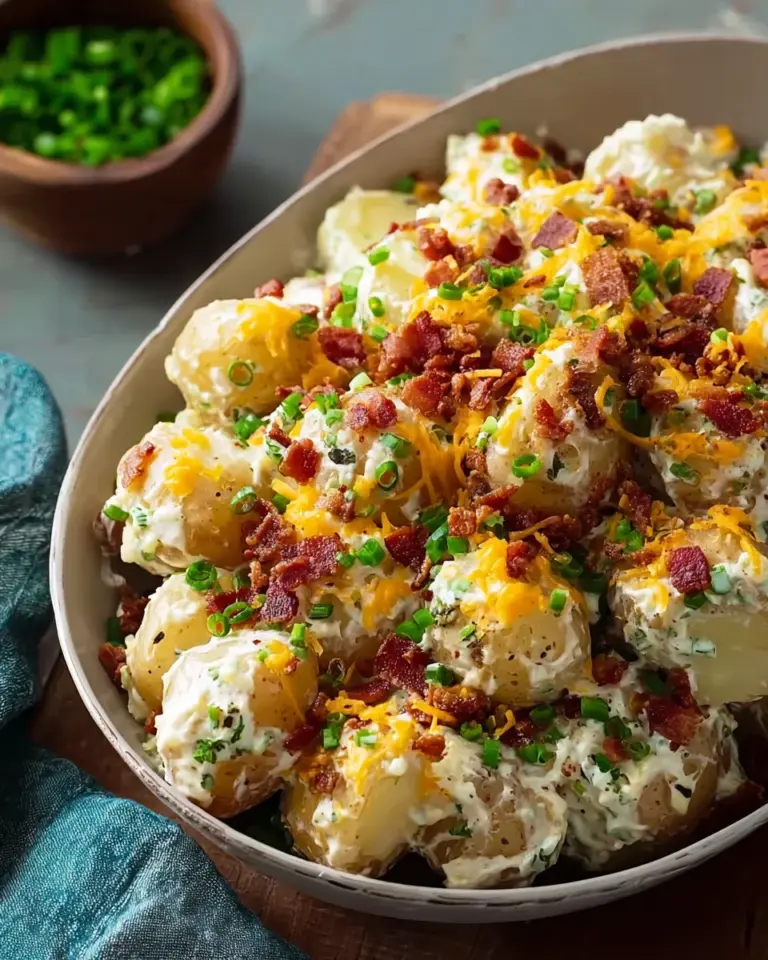 Bacon Loaded Potato Salad for a Crowd