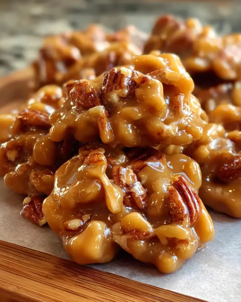 Soft Caramel Pecan Clusters: The Perfect Sweet Treat!