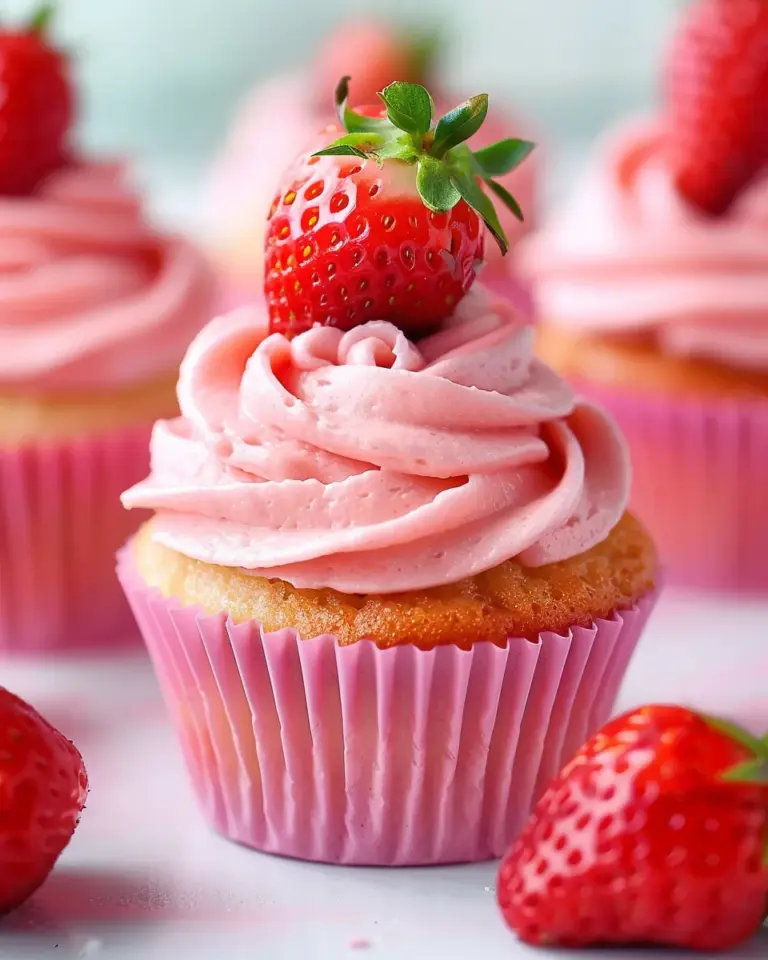 Strawberry Cupcakes: Delight in a Fresh Twist Today!