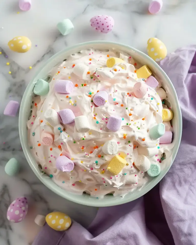 Marshmallow Easter Fluff Salad