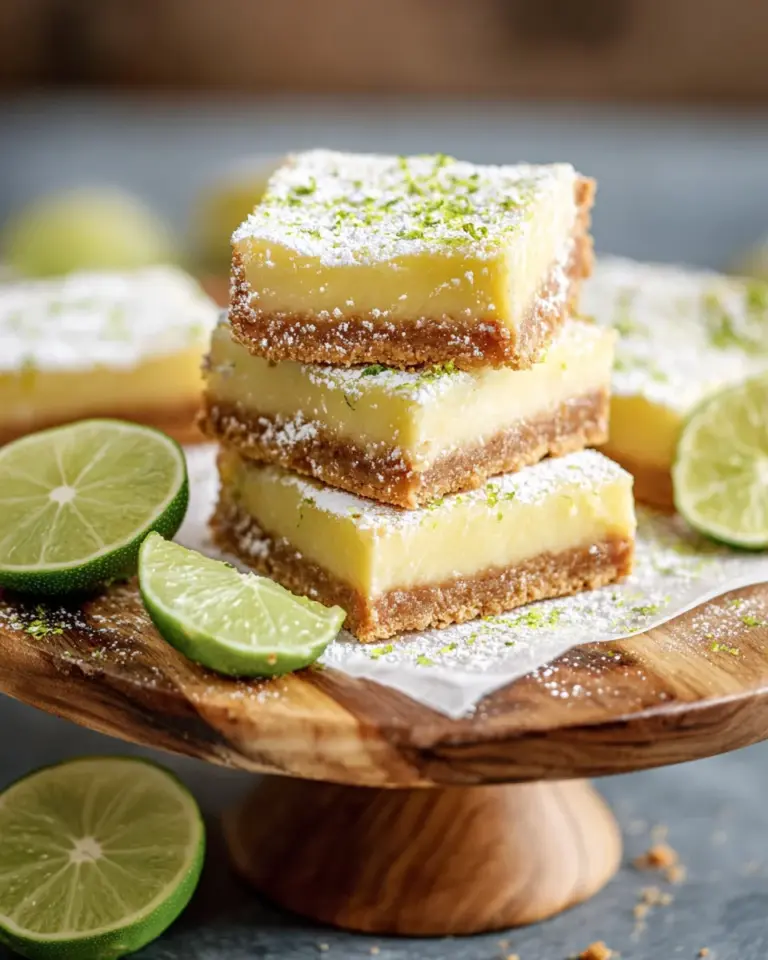 Key Lime Pie Bars: A Refreshing Summer Dessert Delight!