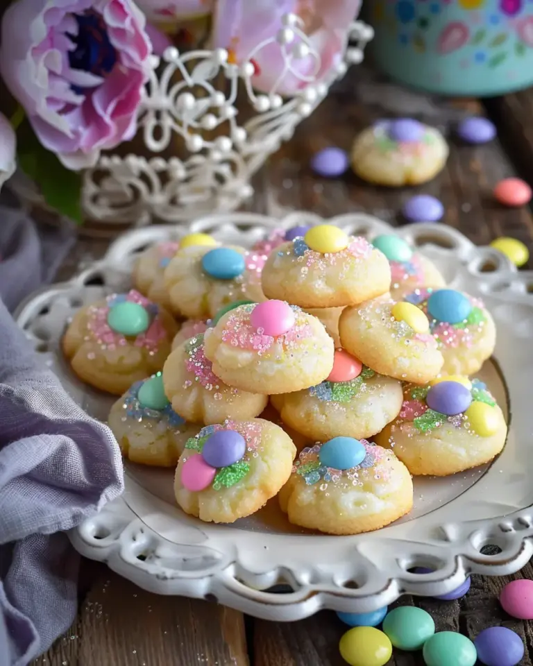 Easter Bunny Button Cookies Magic Easter Treat