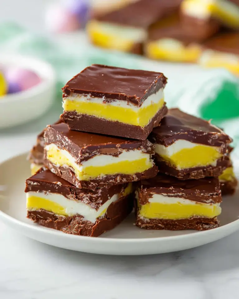 Cadbury Egg Fudge