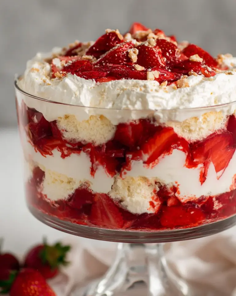Strawberry Angel Fluff: A Delicious Dessert Delight!
