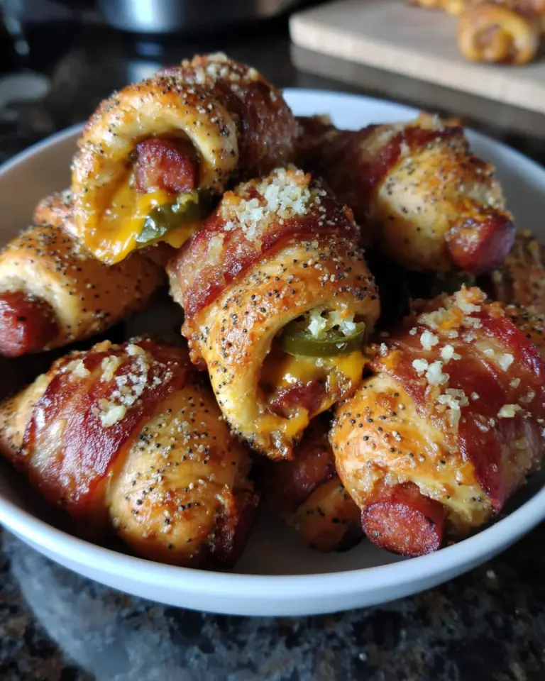 Jalapeno Popper Pigs in a Blanket
