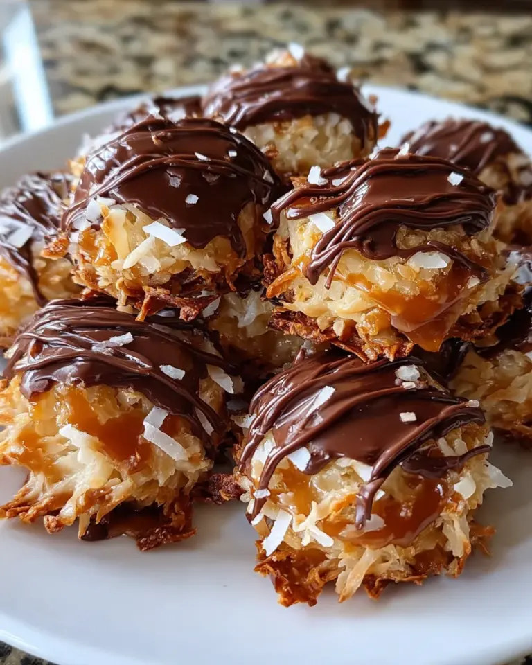 No-Bake Samoa Cookie Bites That Everyone Will Love!