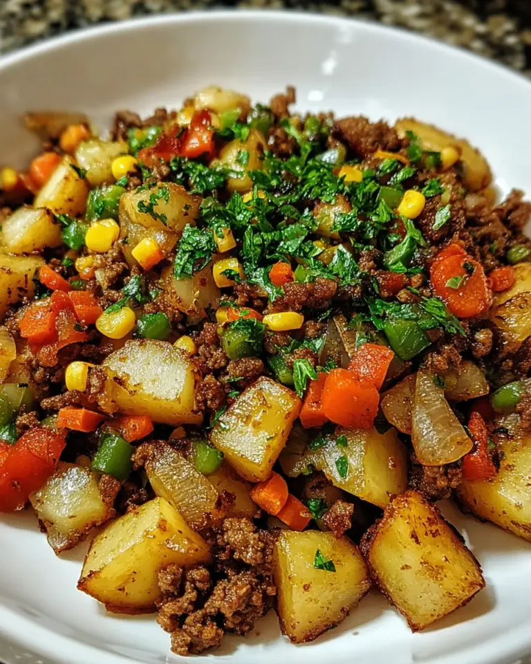 Hamburger Hash: A Quick and Delicious Meal Idea!