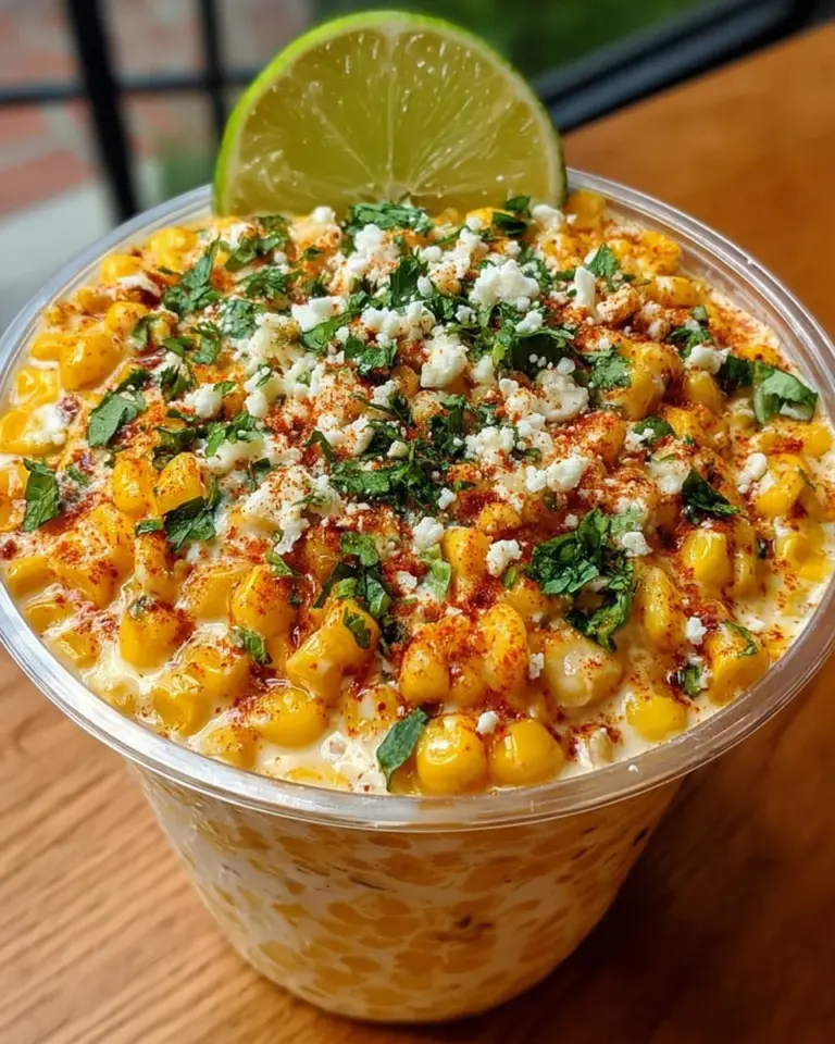 Creamy Mexican Street Corn Cup
