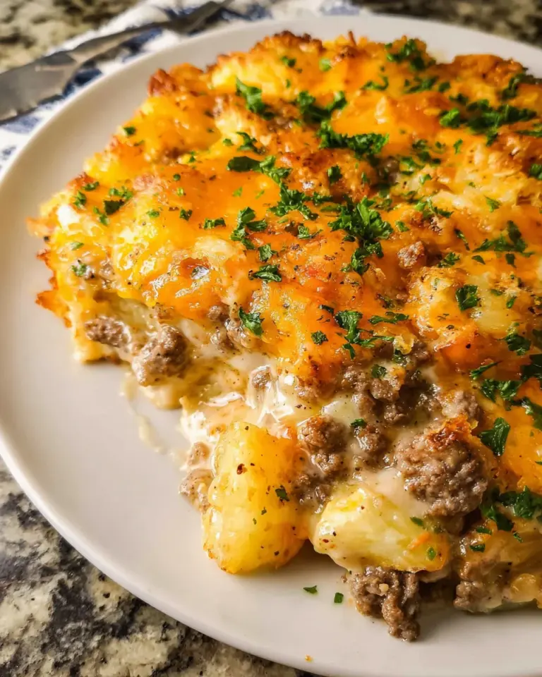 Hamburger Hashbrown Casserole
