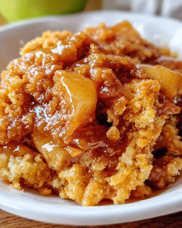 Crock Pot Apple Dump Cake