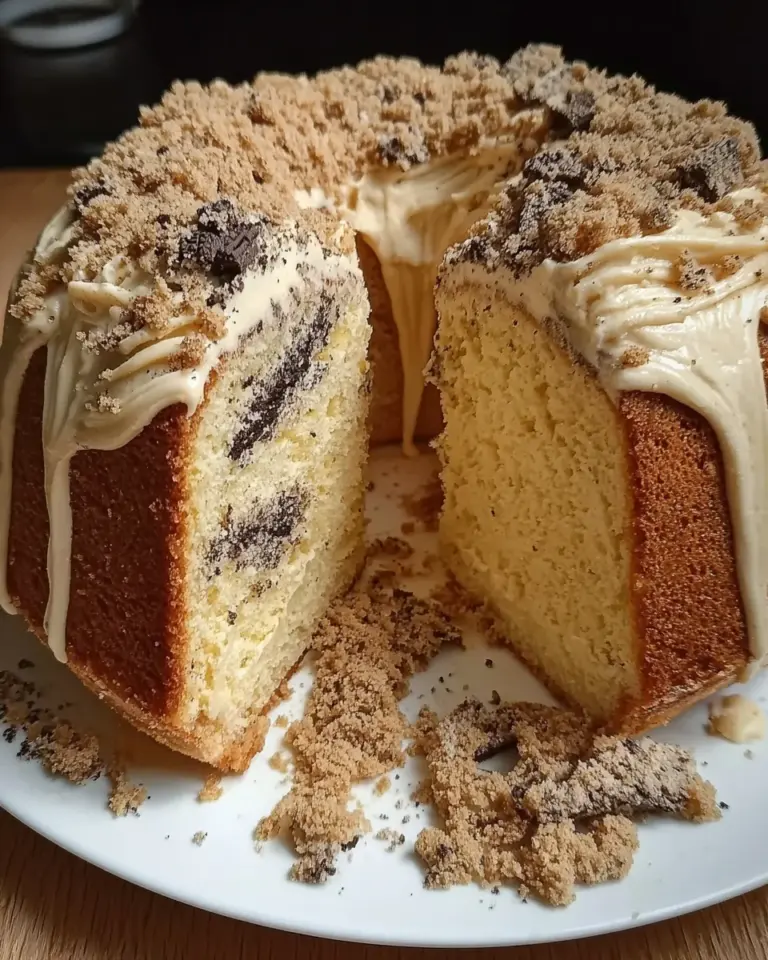 Blondie Oreo Buttermilk Pound Cake