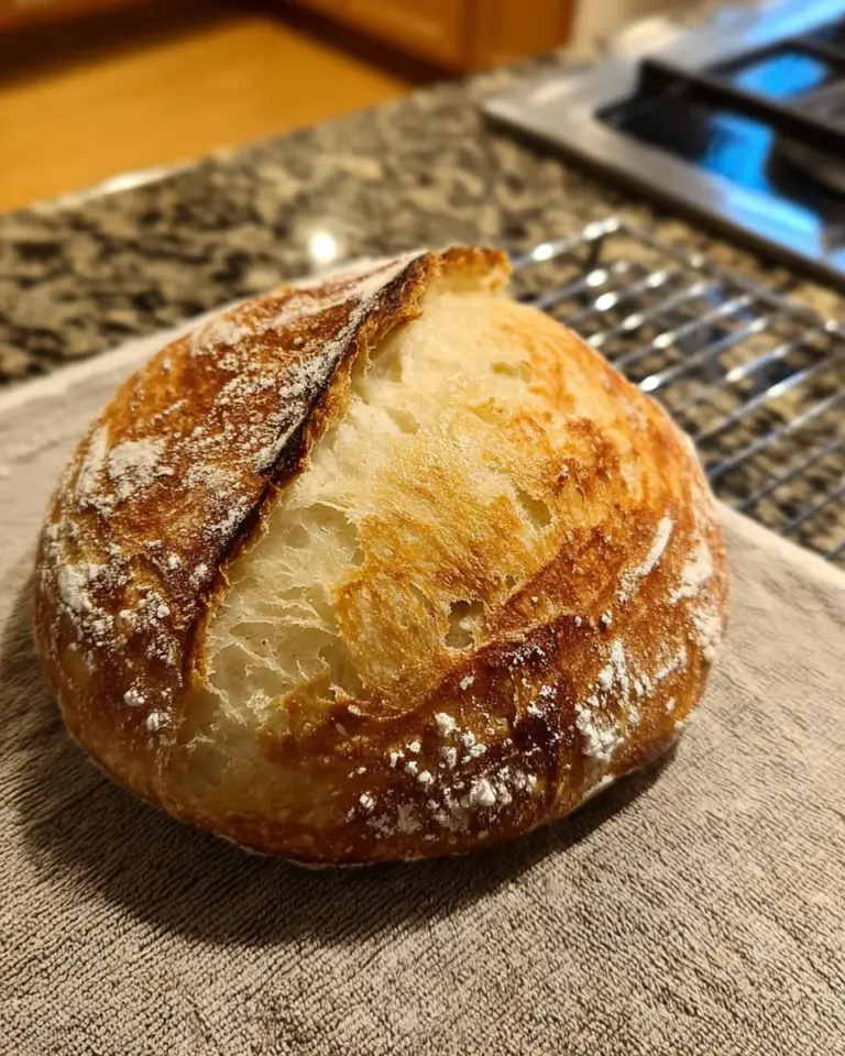 Lazy Baker’s No-Bulk-Fermentation Sourdough Bread