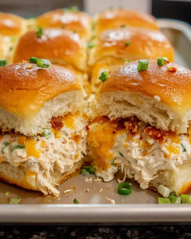 Crack Chicken Sliders