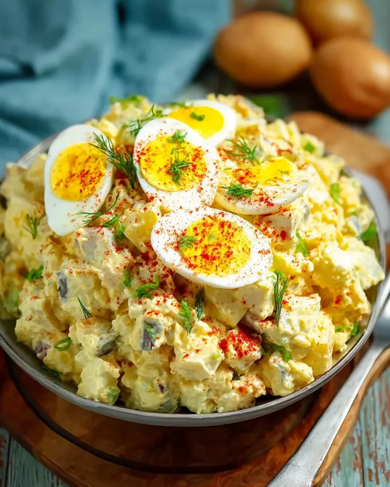 Deviled Egg Potato Salad: A Creamy Delight You’ll Love