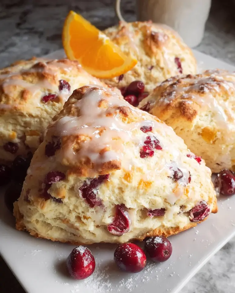 Cranberry Orange Scones Copycat