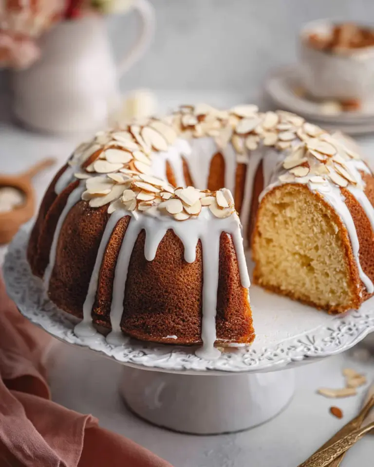 Almond Pound Cake Recipe