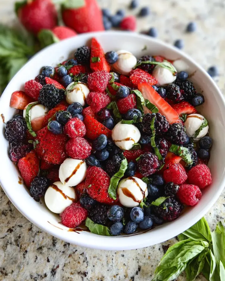 Berry Caprese Salad