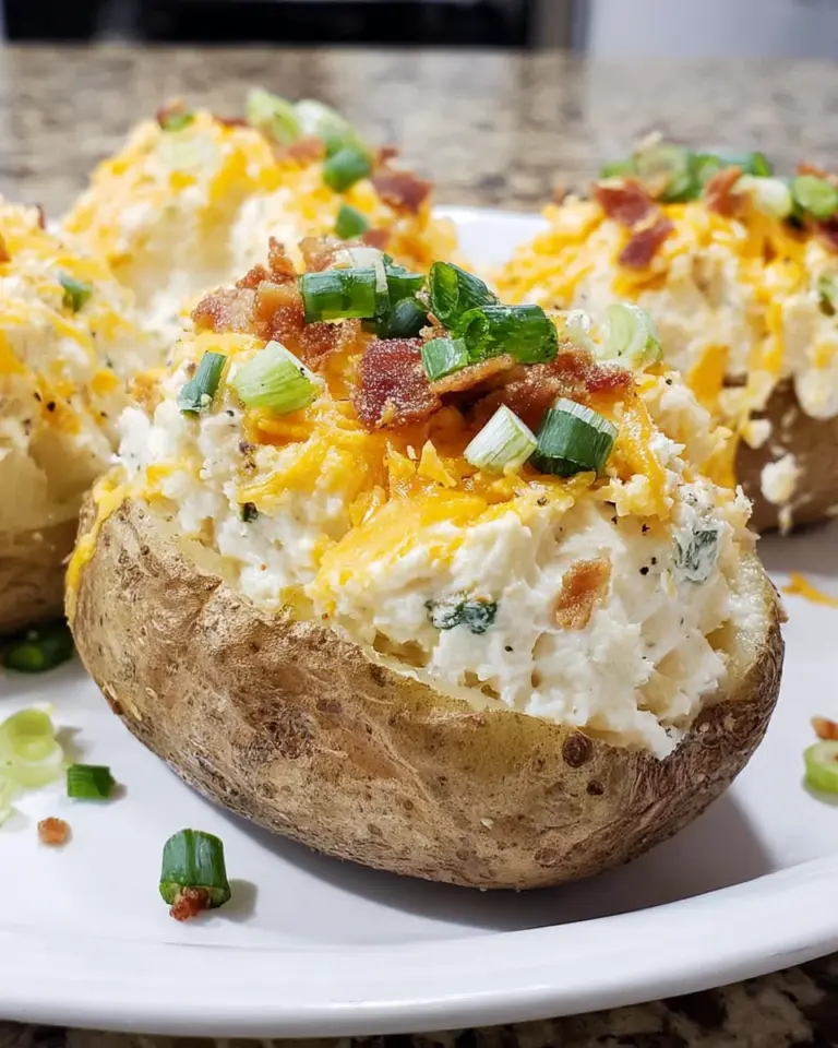 Jalapeno Popper Twice Baked Potatoes: A Tasty Delight!