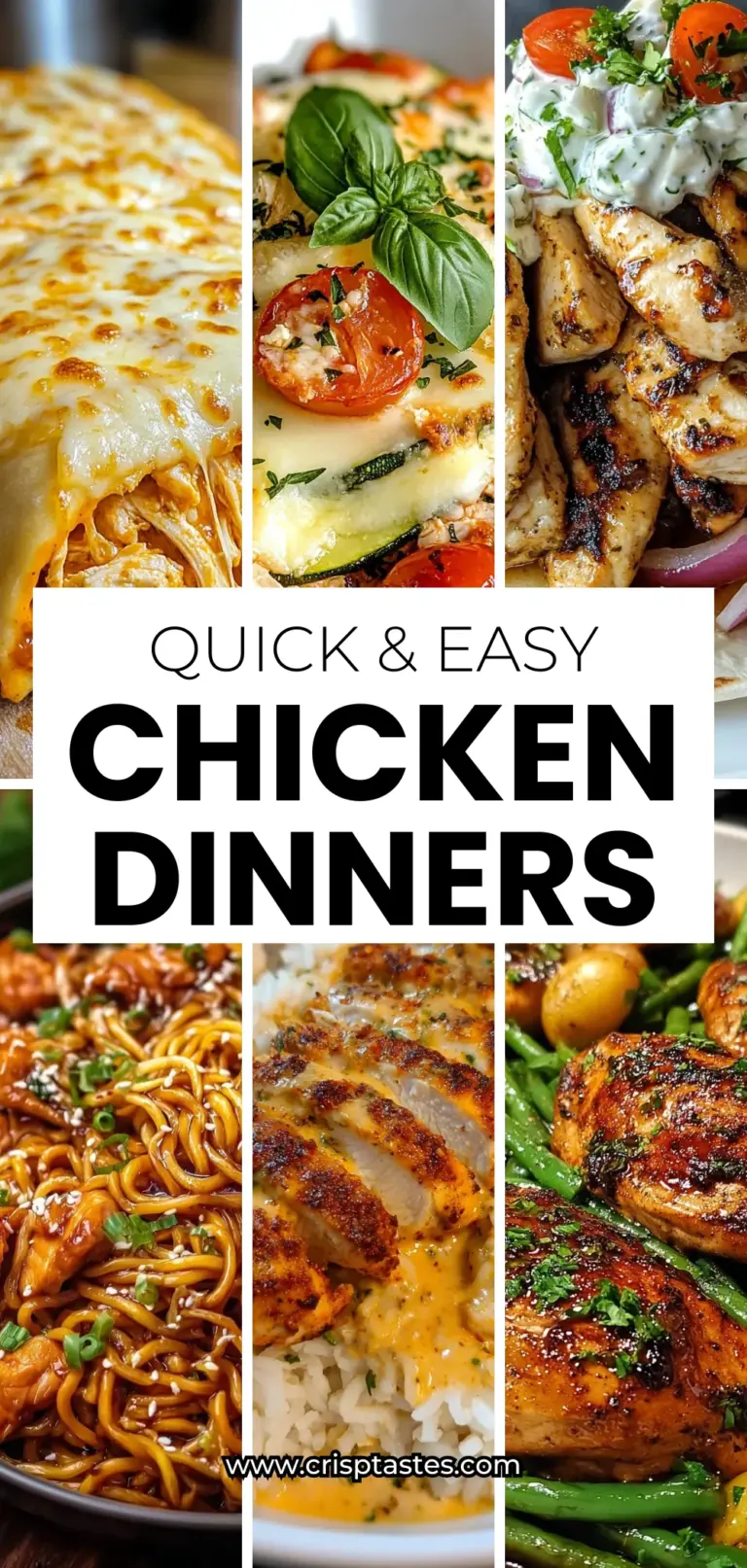 20 Easy Chicken Dinners for Busy Weeknights