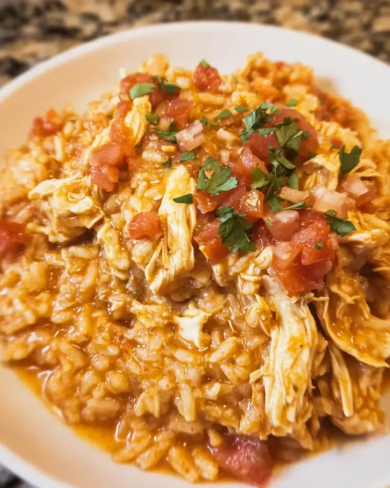 Crockpot Taco Chicken And Rice: A Flavorful Family Meal!