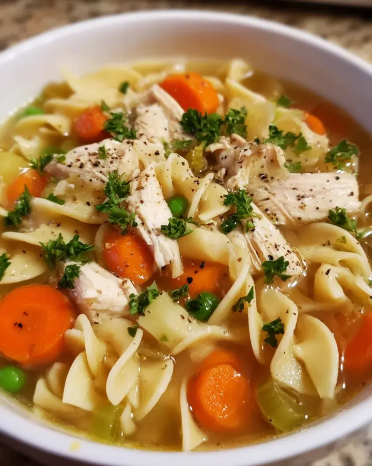 Crock Pot Chicken Noodle Soup: A Simple Comfort Recipe