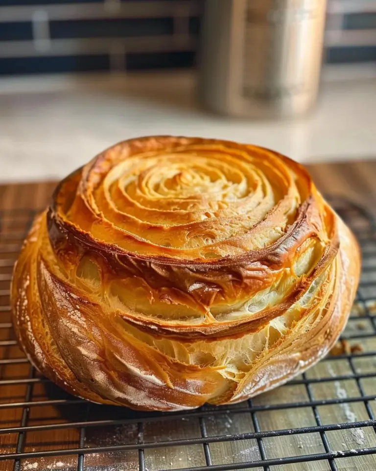 Croissant-Style Sourdough Loaf