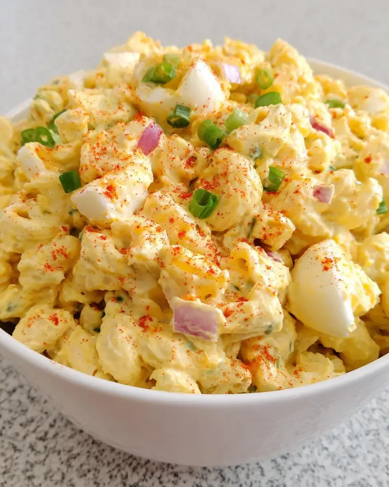 Deviled Egg Pasta Salad