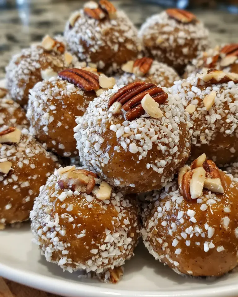 Grandma’s Pecan Pie Balls: A Sweet Treat to Cherish!