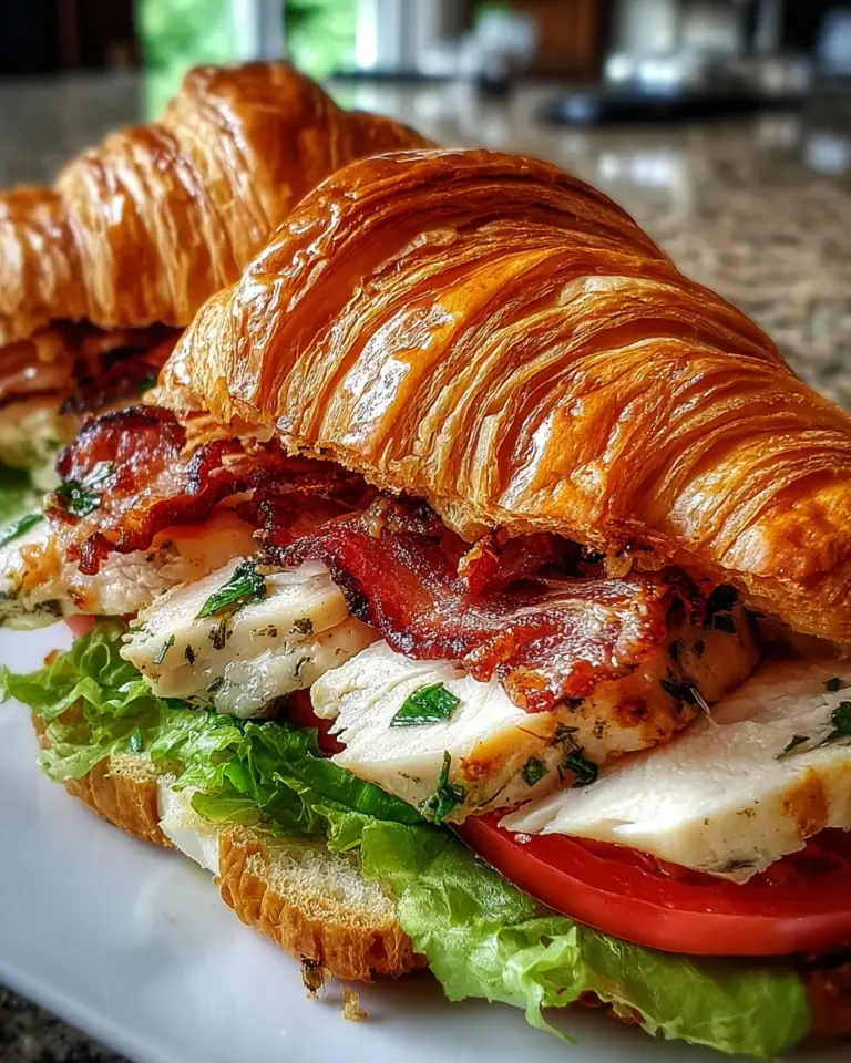 Bacon Chicken Croissant: A Flaky Delight You Must Try!