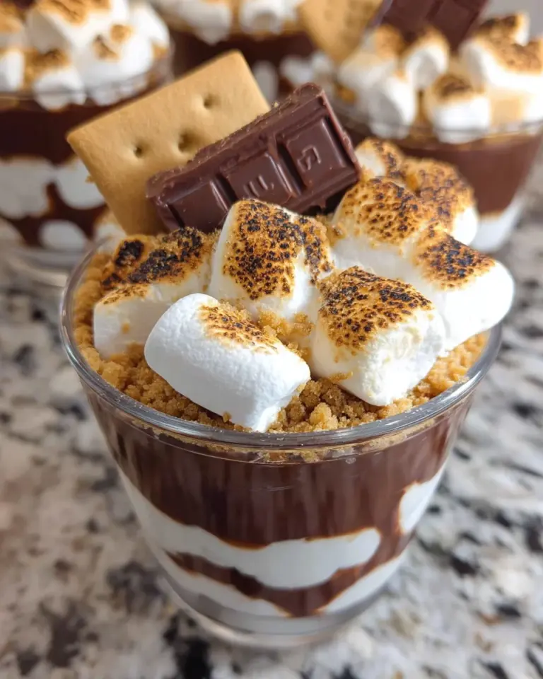 No Bake S’mores Parfaits