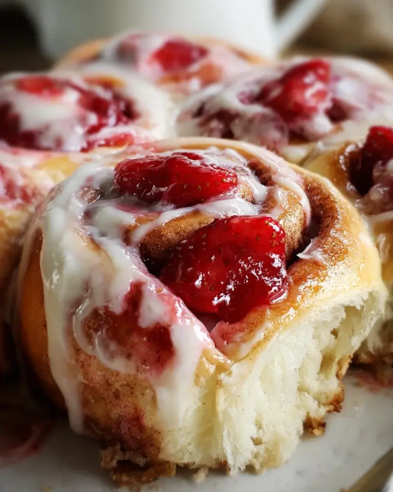 Strawberry Cinnamon Rolls: Indulge in a Delicious Treat!