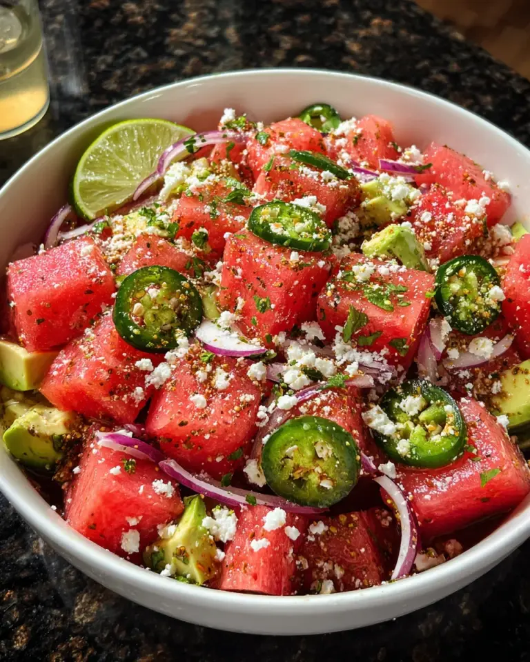 Mexican Watermelon Salad: Refresh Your Summer Meals!