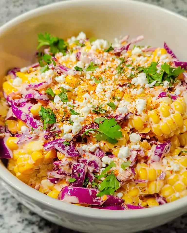 Mexican Street Corn Coleslaw