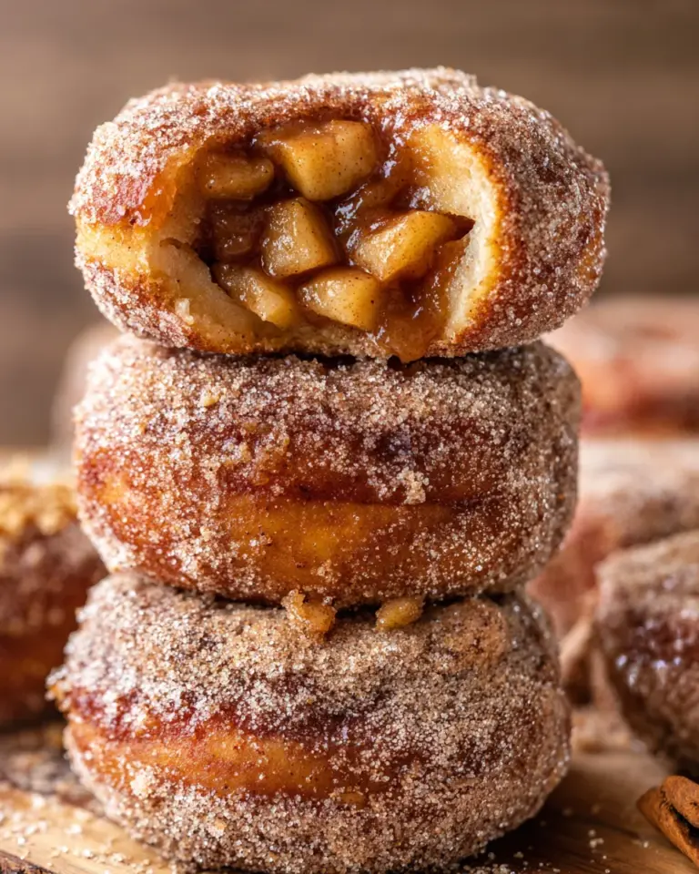 Apple Pie Doughnuts: Irresistibly Delicious Recipe Here!