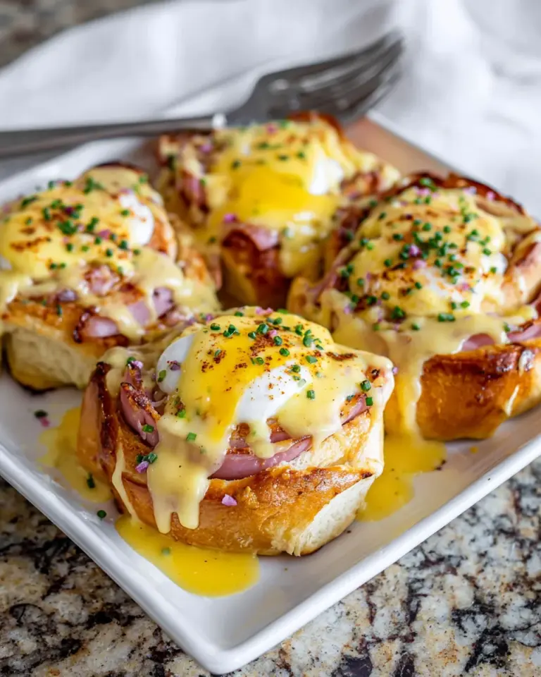 Eggs Benedict Breakfast Rolls