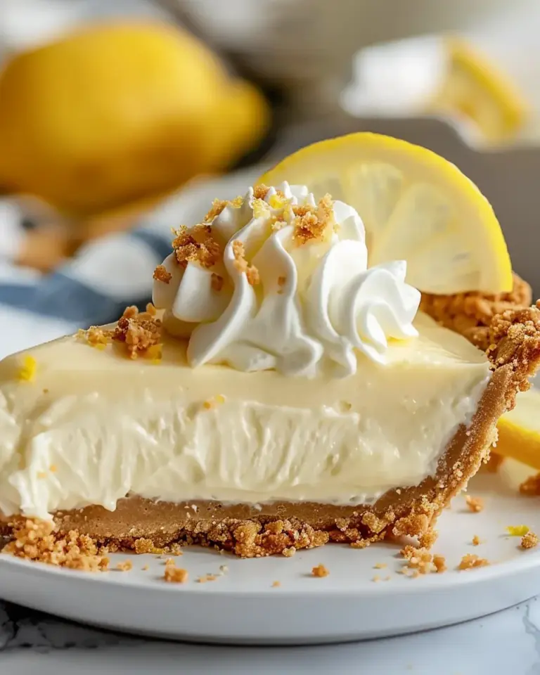 No-Bake Cream Cheese Lemonade Pie