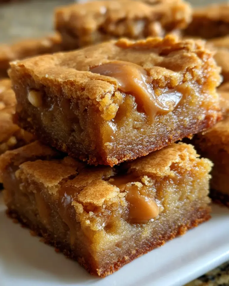 Grandma’s Chewy Butterscotch Blondies
